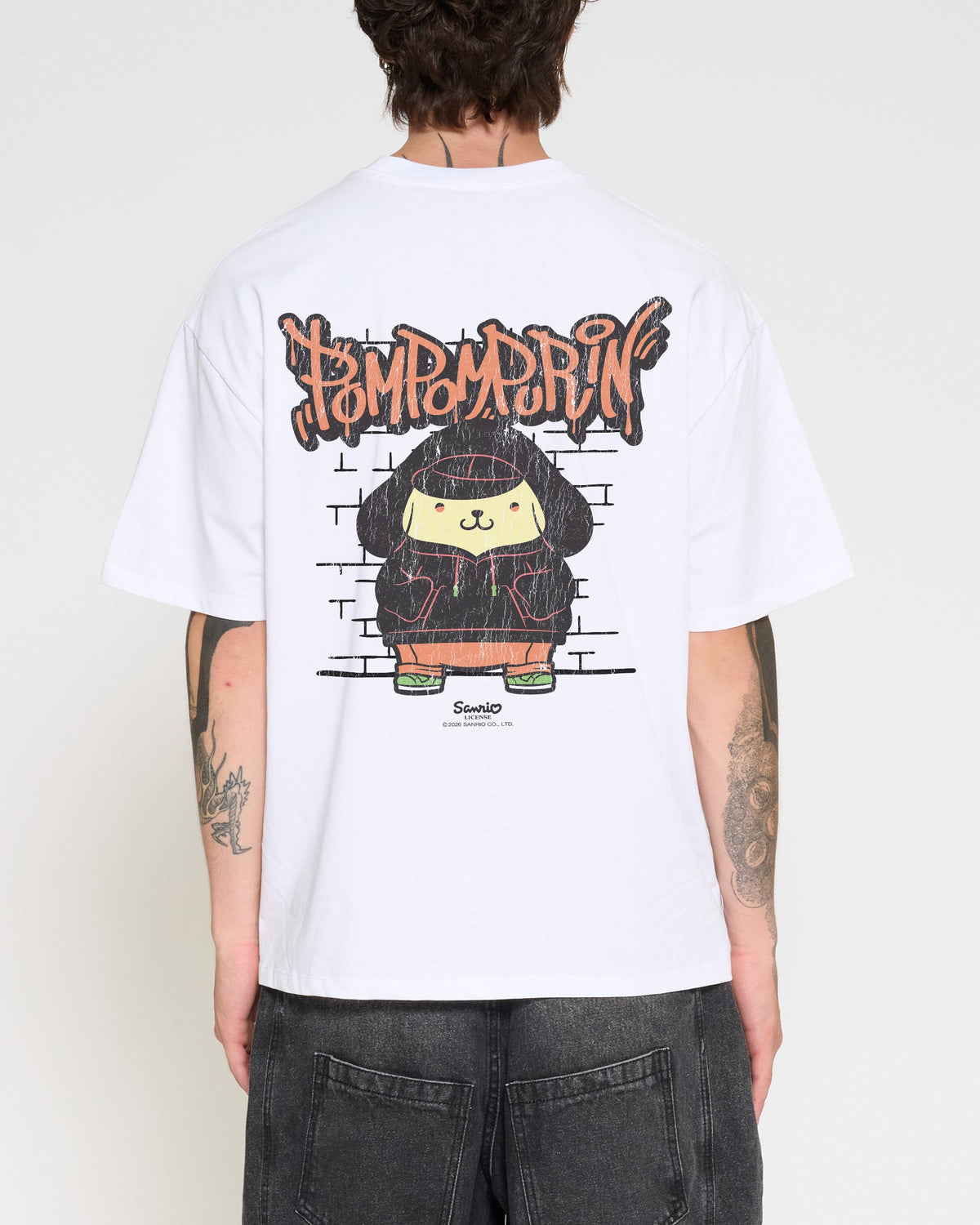 Pompompurin Street Oversized Tee Unisex