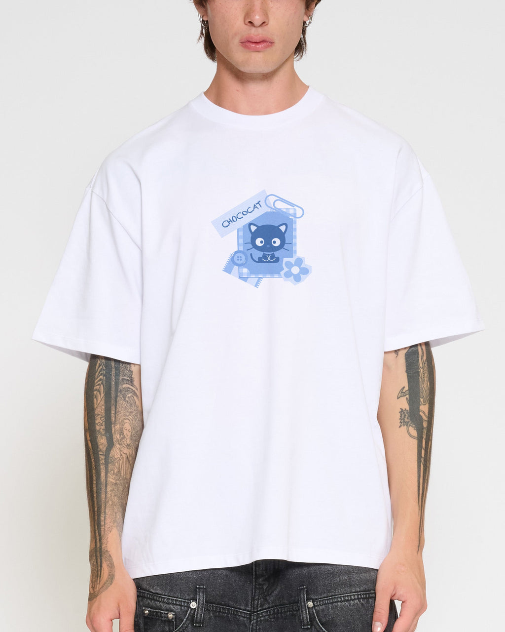 Chococat Scrapbook Oversized Tee Unisex