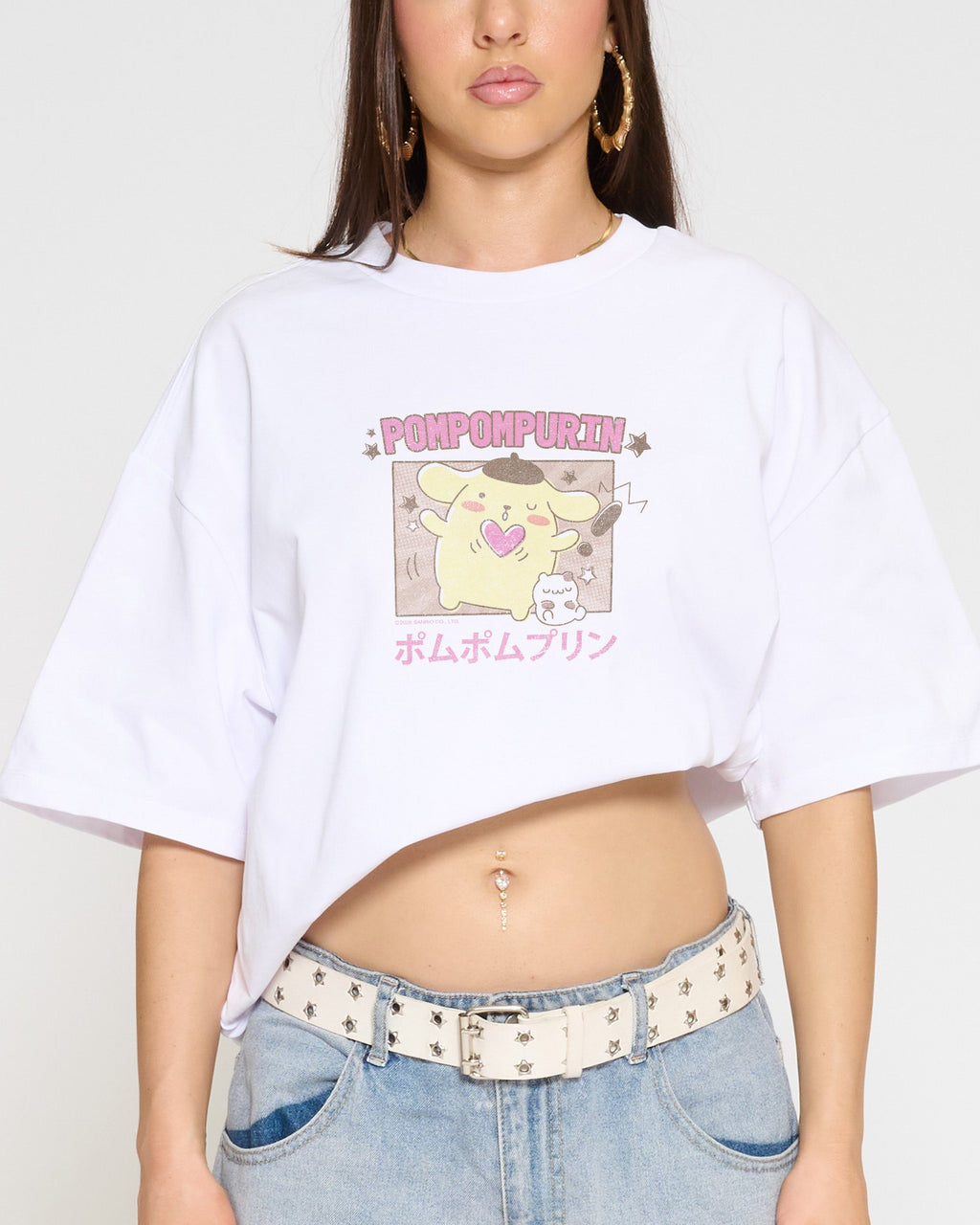 Pompompurin Kawaii Oversized Tee Unisex
