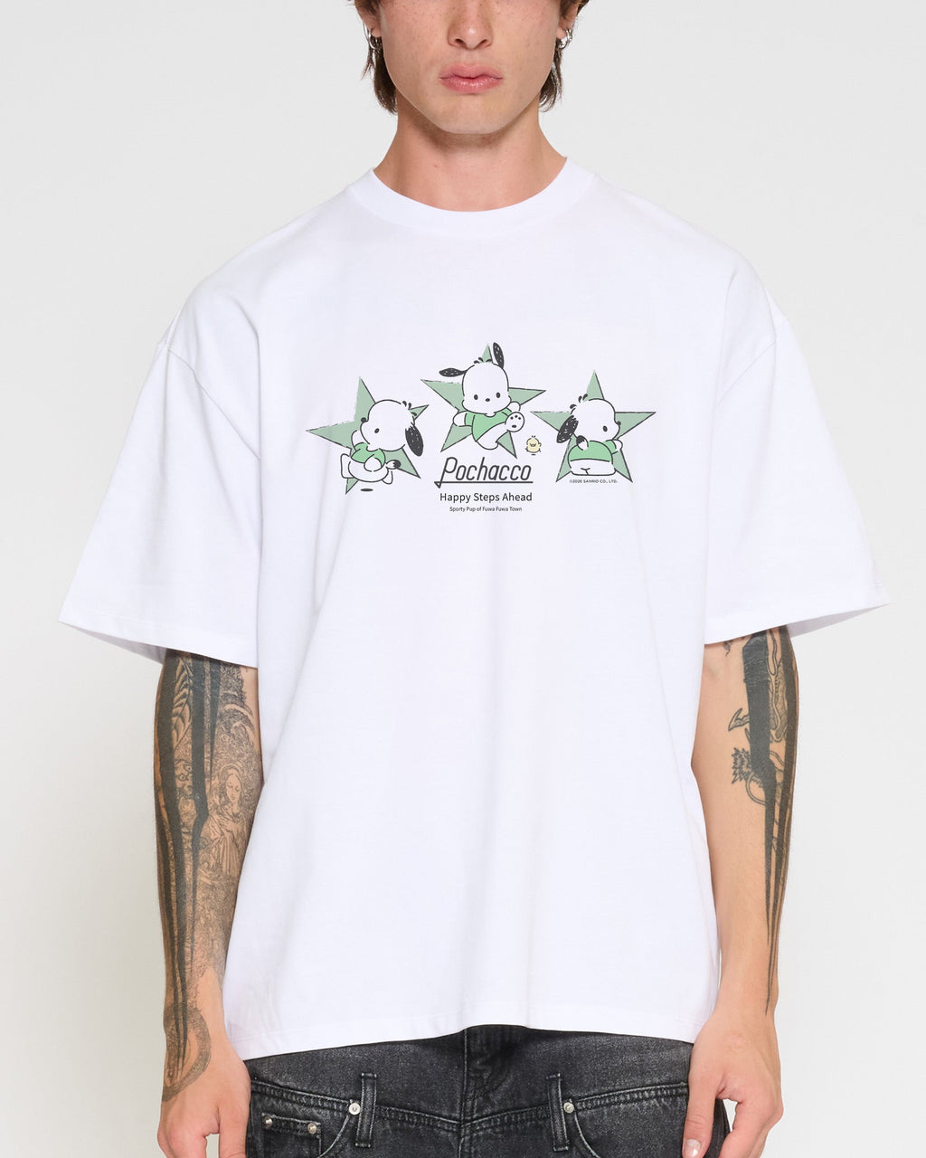 Pochacco Happy Steps Oversized Tee Unisex