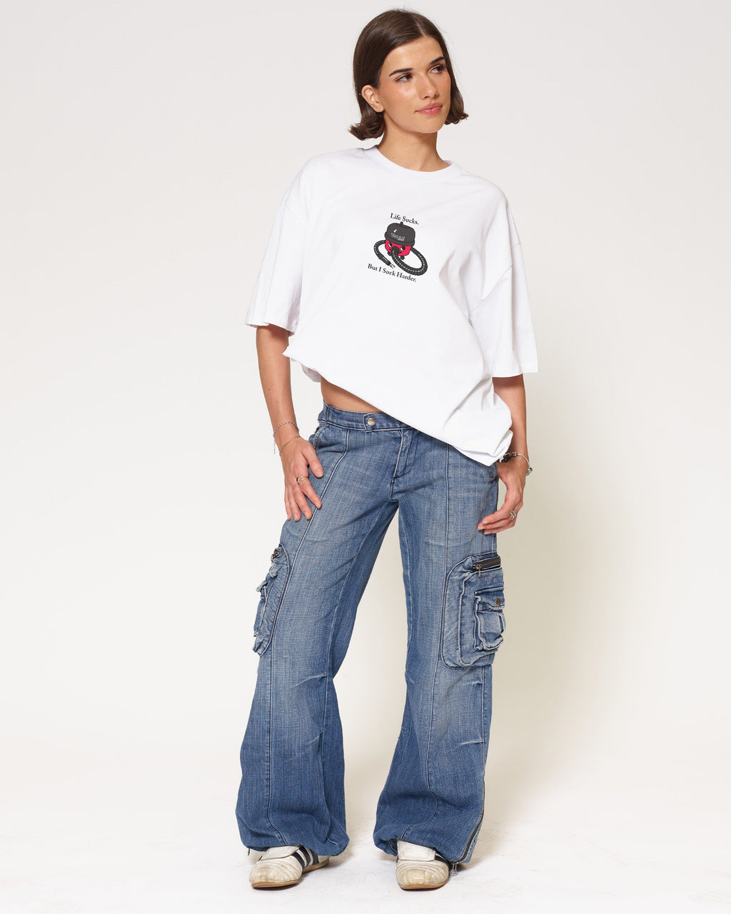 Life Sucks Oversized Tee Unisex