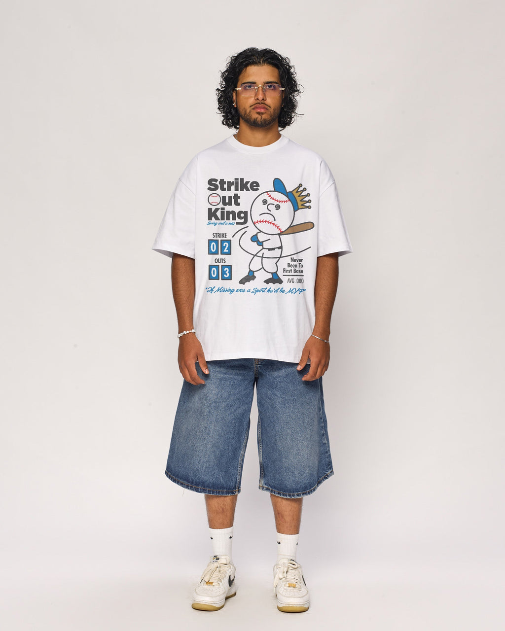 Strike Out King Oversized Tee Unisex