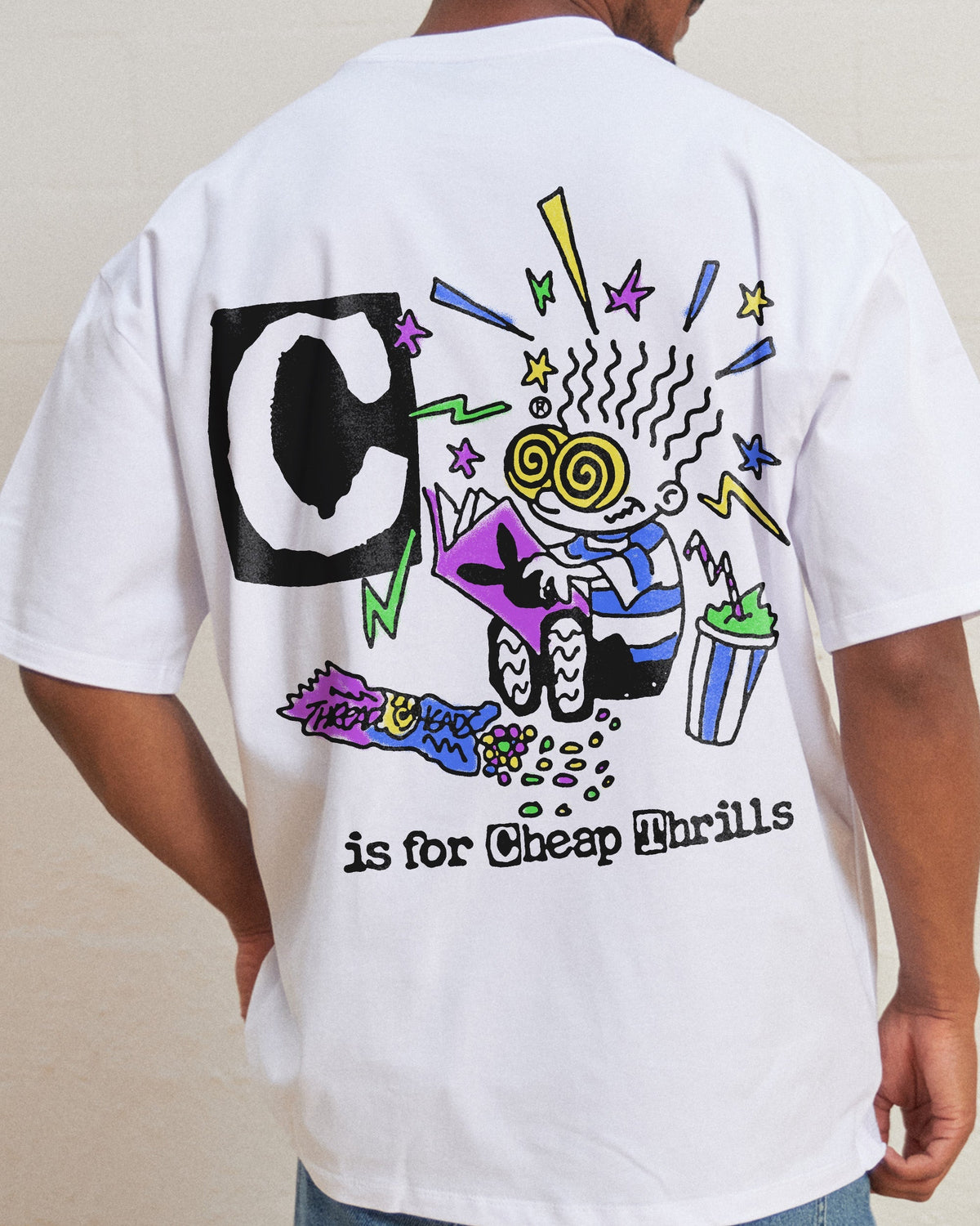 C is for Cheap Thrills Oversized Tee Unisex