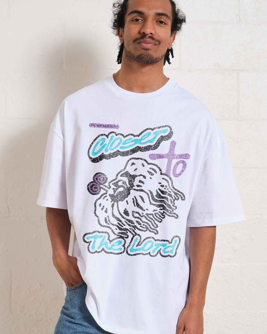 Closer To The Lord Oversized Tee Unisex