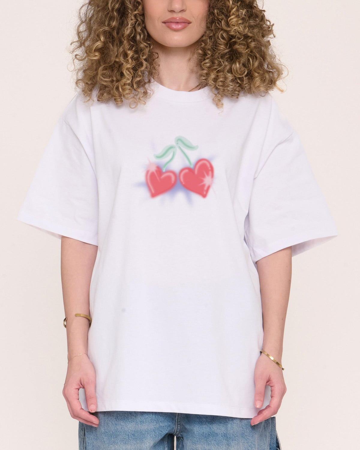 Love Cherry Oversized Tee Unisex