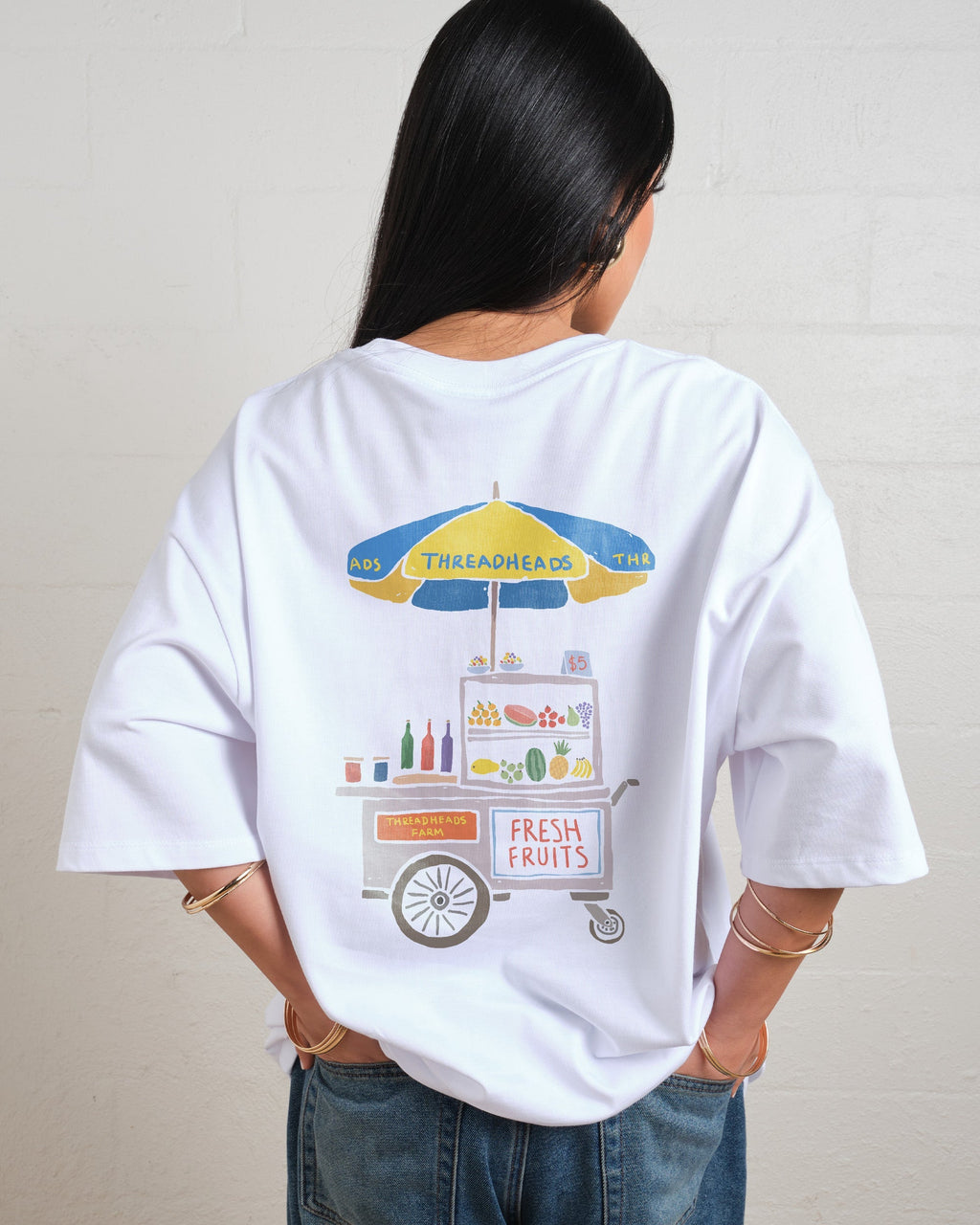 Fresh Fruits Oversized Tee Unisex