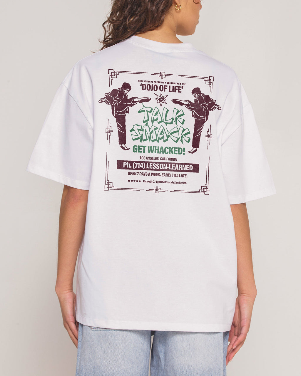 Talk Smack Oversized Tee Unisex