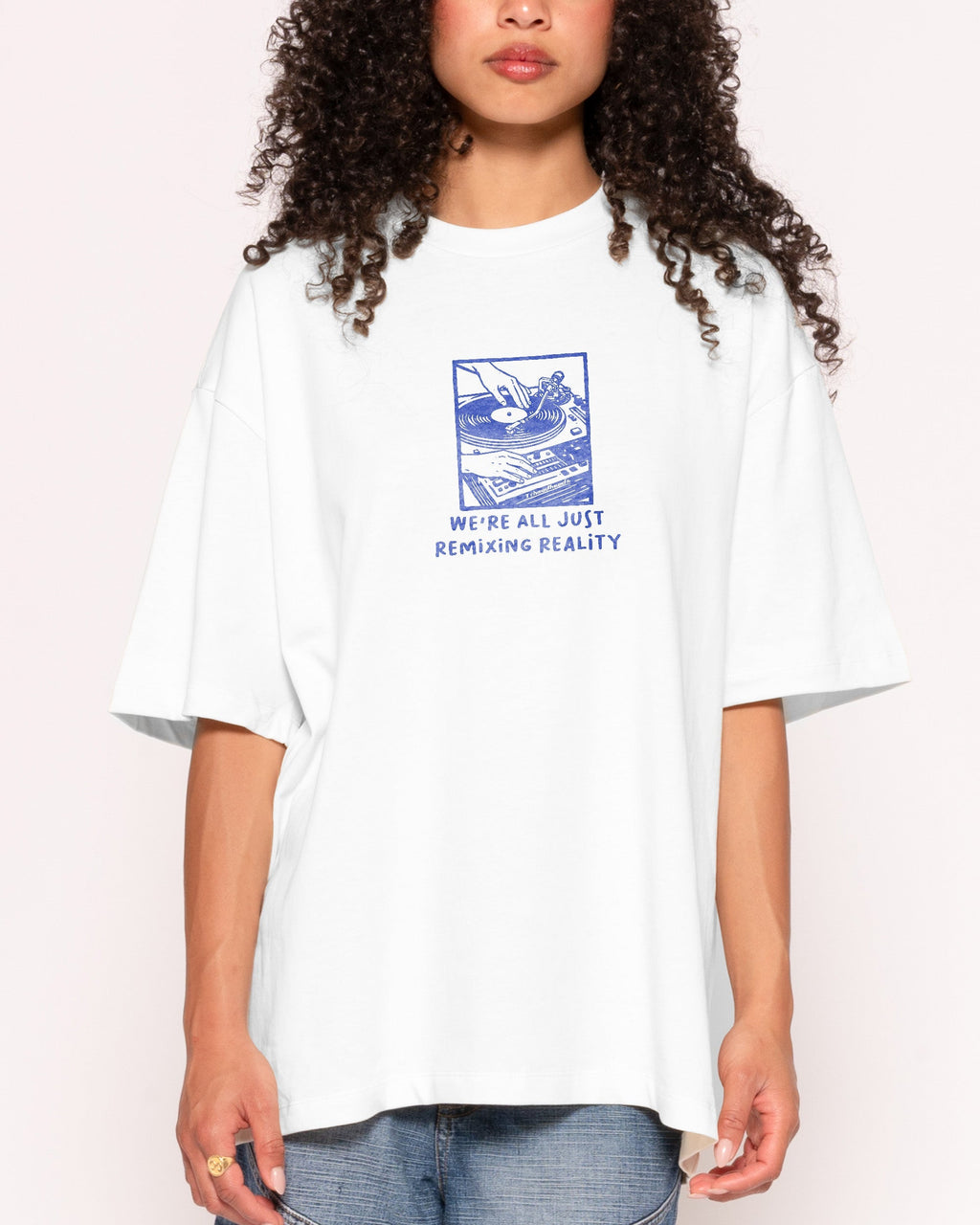 Remixing Reality Oversized Tee Unisex