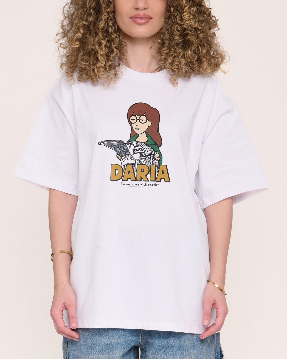 I’m Overcome with Emotion Oversized Tee Unisex