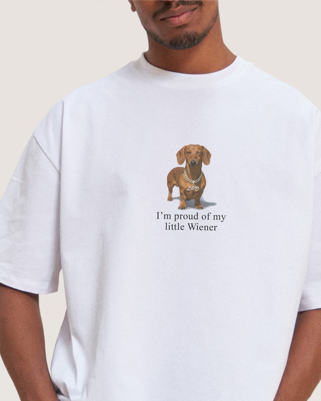 Little Wiener Oversized Tee Unisex