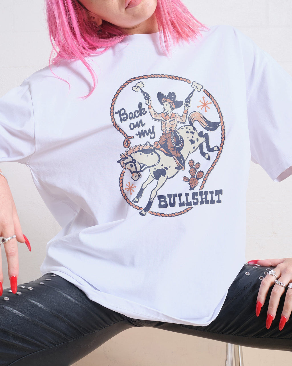 Back On My Bullshit Oversized Tee Unisex