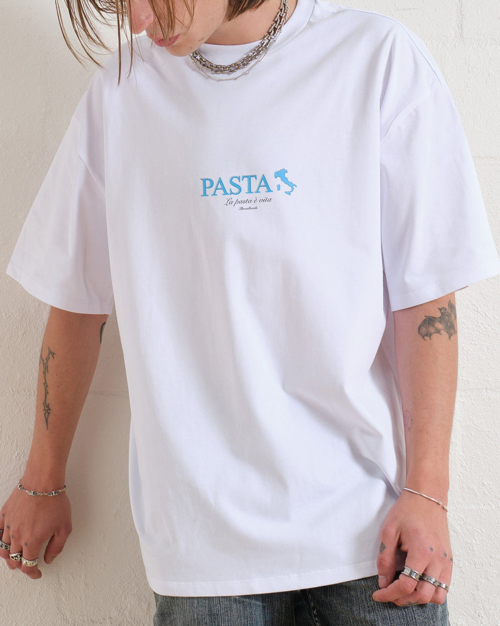 Pasta Is Life Oversized Tee Unisex