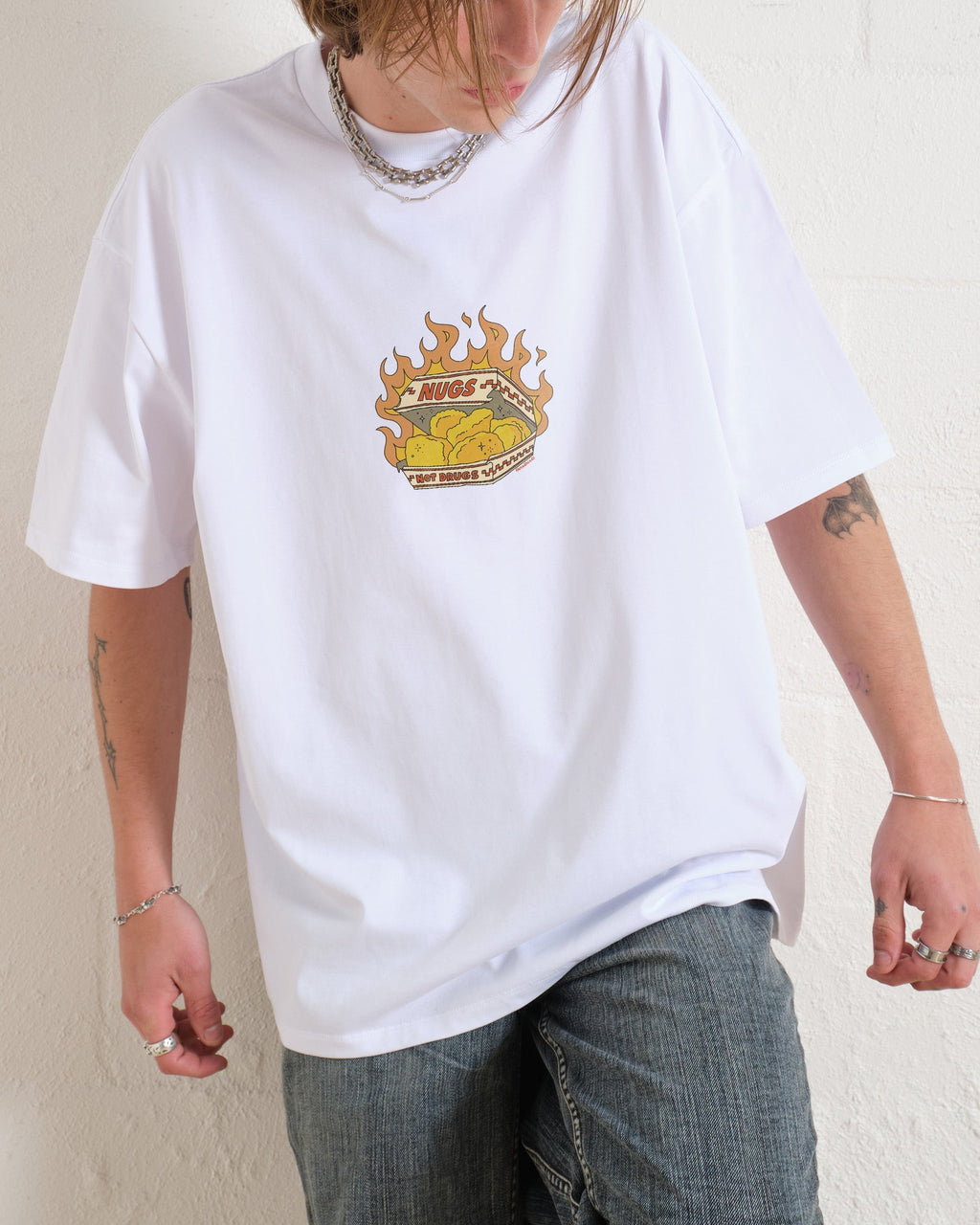 Nugs not Drugs Oversized Tee Unisex