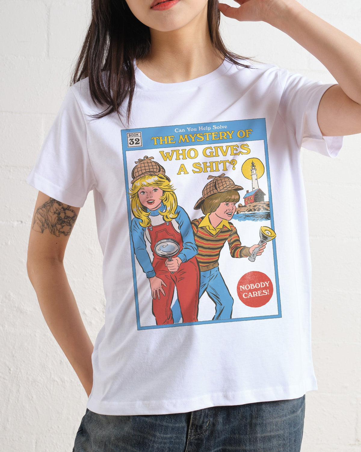 The Mystery of Who Gives a Sh-t Women's Tee Unisex