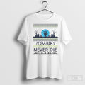 Zombie Themed Ugly Christmas Sweat Shirt Unisex