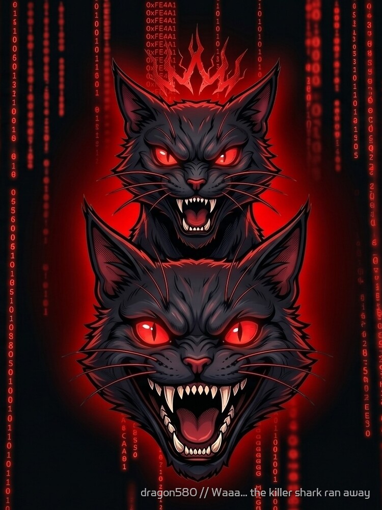 Crimson Beast Twin Souls - Pro Gamer Dark Edition by dragon580 // Waaa… the killer shark ran away