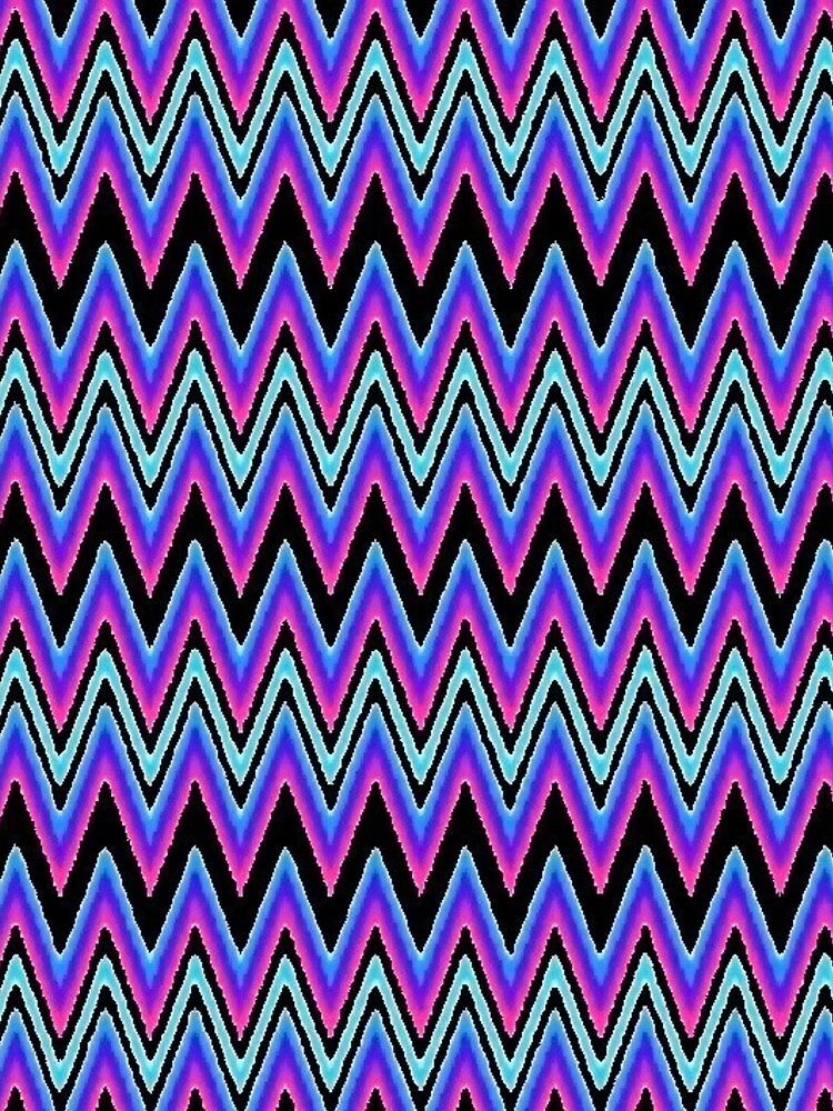 Groovy Chevron Seamless Vector Pattern Design by UtopiaMa