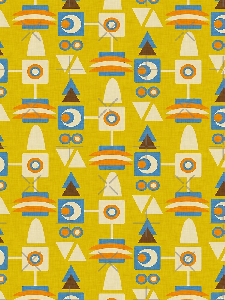 70s Geo-Metric Avocado by susycosta