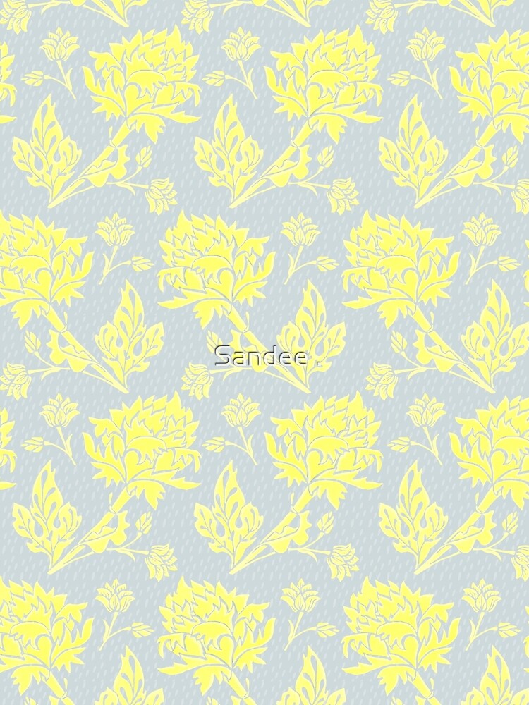 Awe on Grey by Sandee .