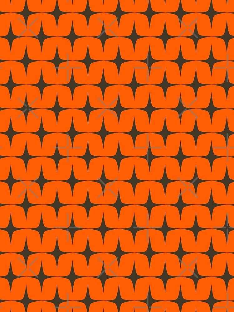 70s Star Orange by susycosta