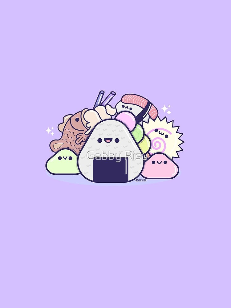 Kawaii food by Gabby Risu