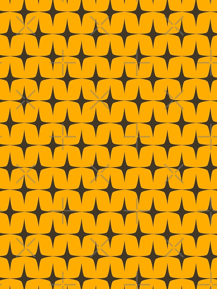 70s Star Yellow by susycosta