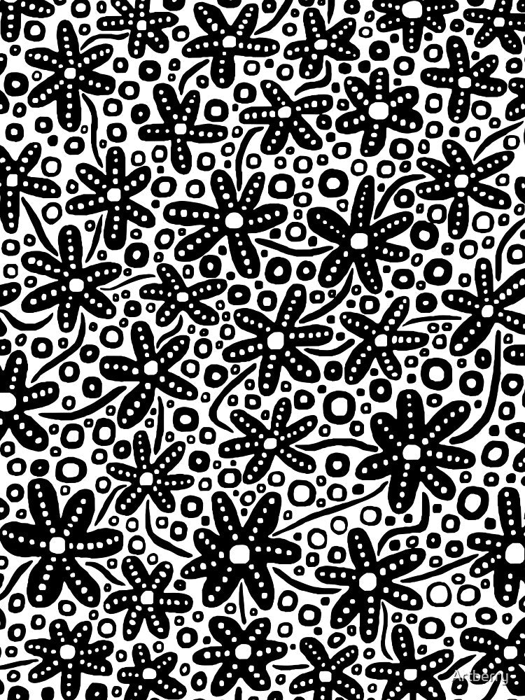 Stylised Floral Design by Artberry
