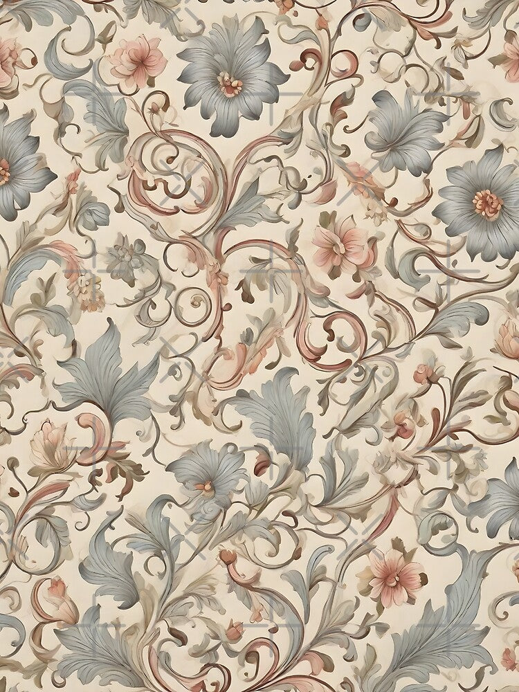 Regency pattern -light by MegDexShop
