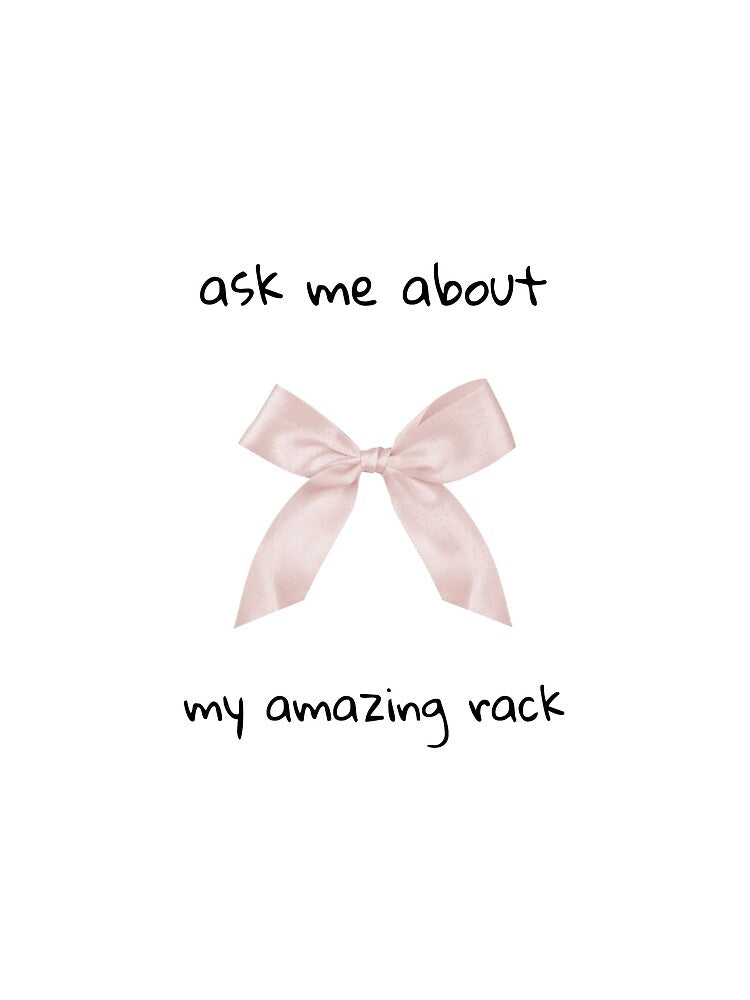 ask me about my amazing rack by marcimon