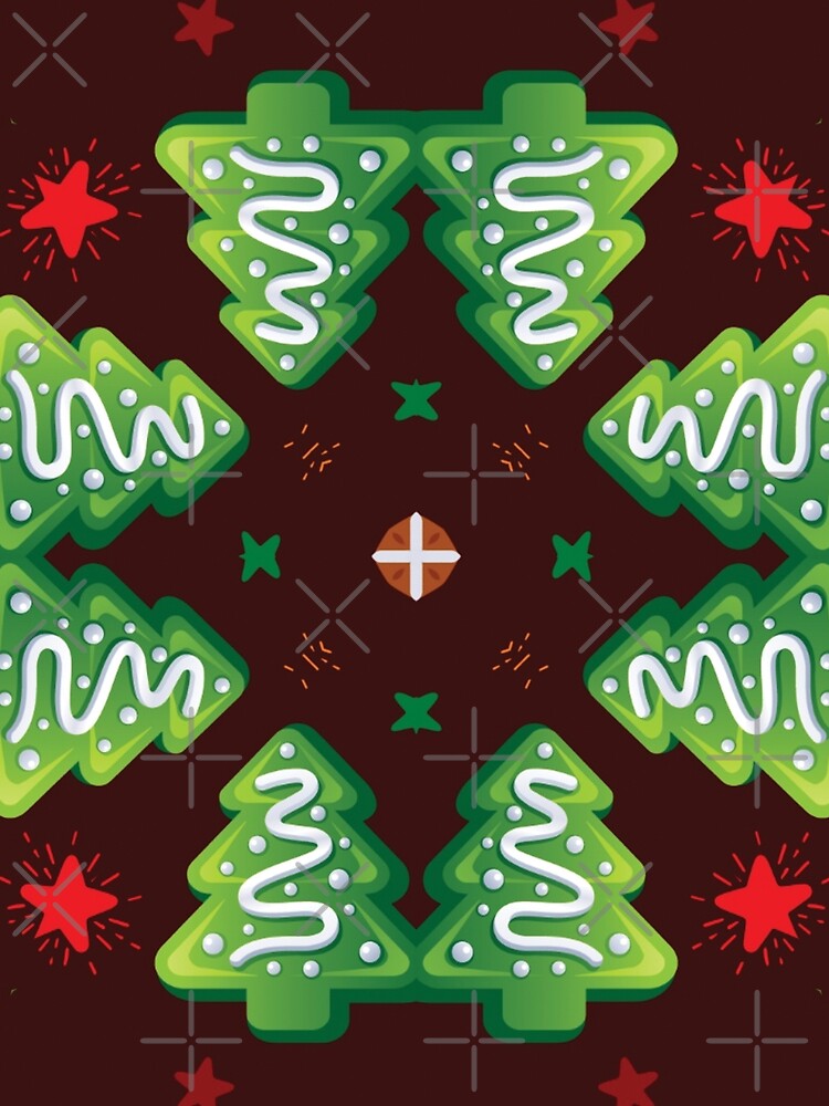 Cute Christmas Tree Pattern by OzyManDiaS90