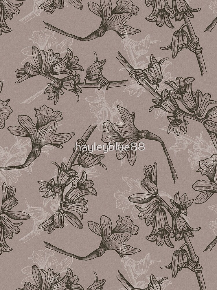 Pink floral by hayleyblue88