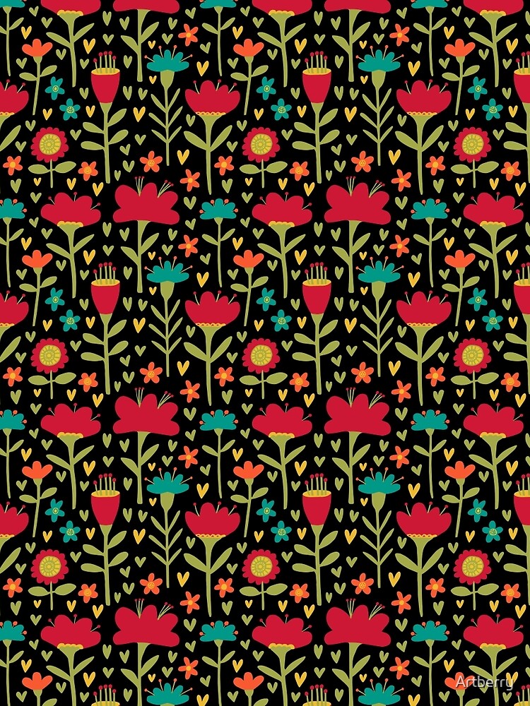 Flower Pattern 270515 by Artberry