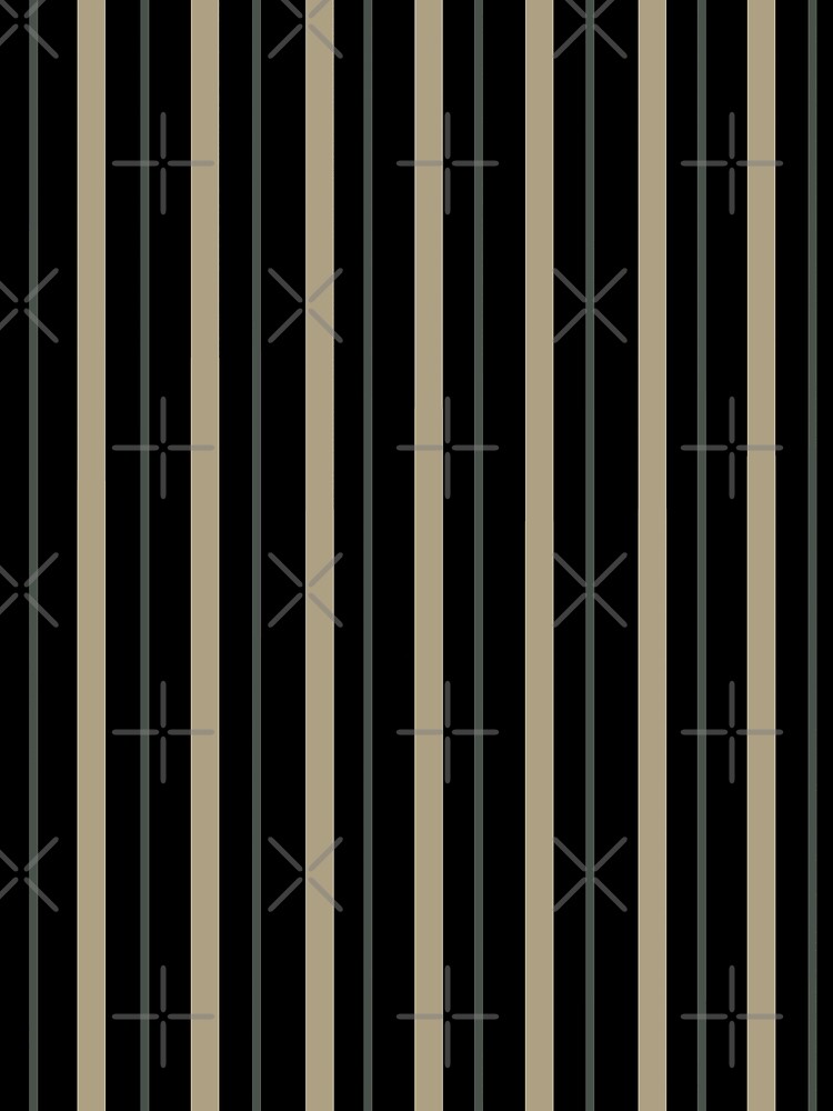 Forest upright stripes black by GabareyMaanyo