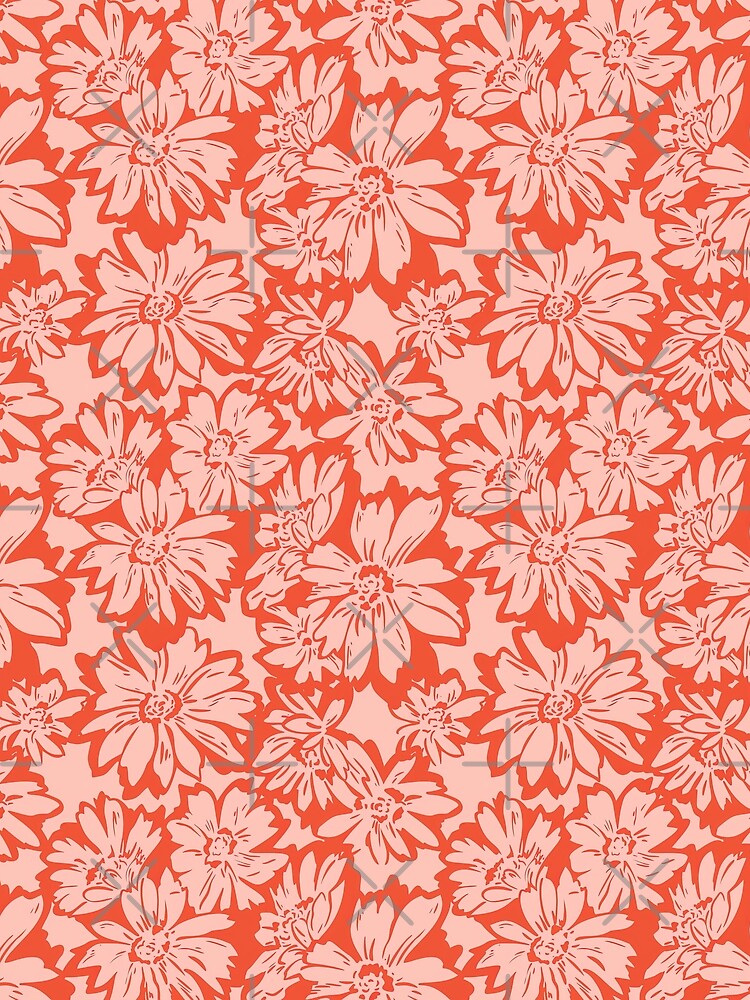Daisy Flower Pattern, Floral Pattern, Decorative Flowers by graphic-genie