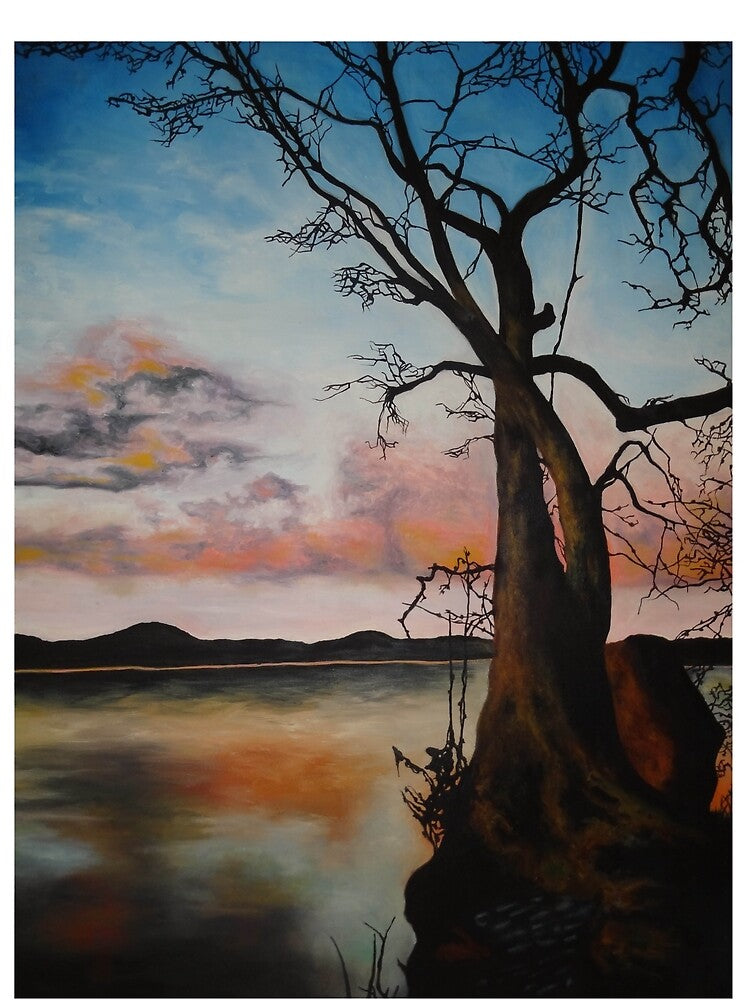 Tree lake by artbyjanina