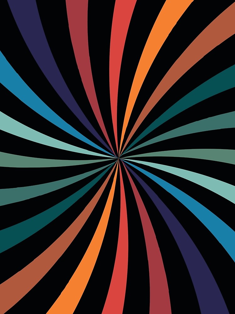 70's Retro Pattern Graphic Illustration by MCGrafxStudio