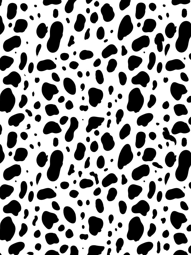 Dalmatian print - animal pattern - girly pattern by marlenaki