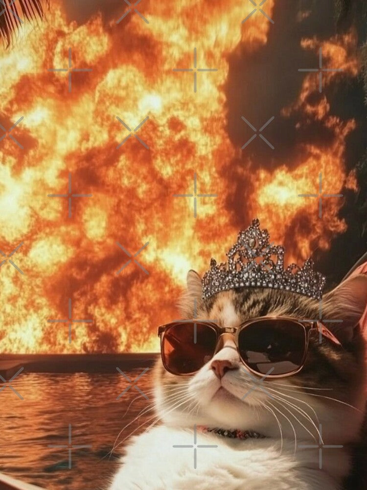 Unbothered Kitty by taylorgray05