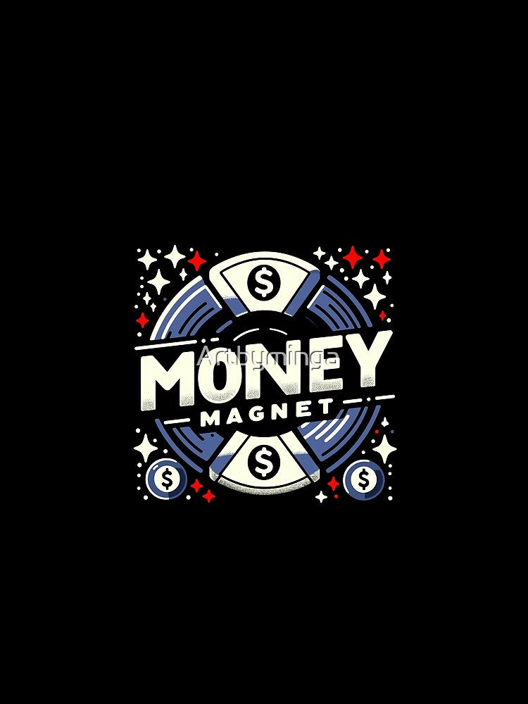 Money Magnet Design by Artbyminga