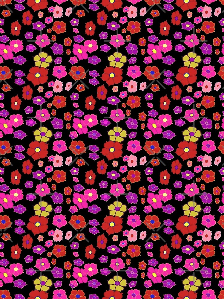 Hand-drawn Floral Pattern by Victoria Rose