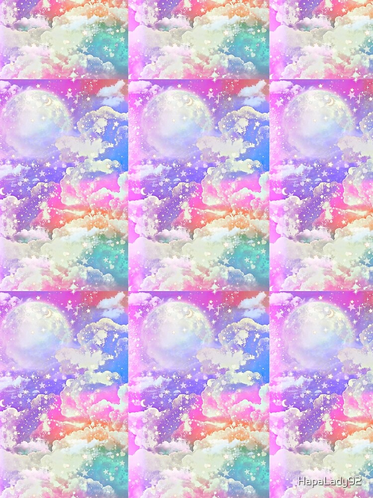 Pastel rainbow sky by HapaLady92