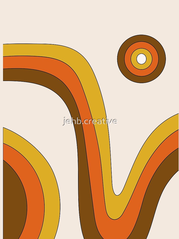 70s Retro Sunset by jehb.creative