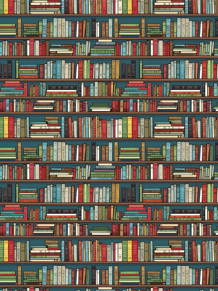 Bookcase pattern by TeeTreasures