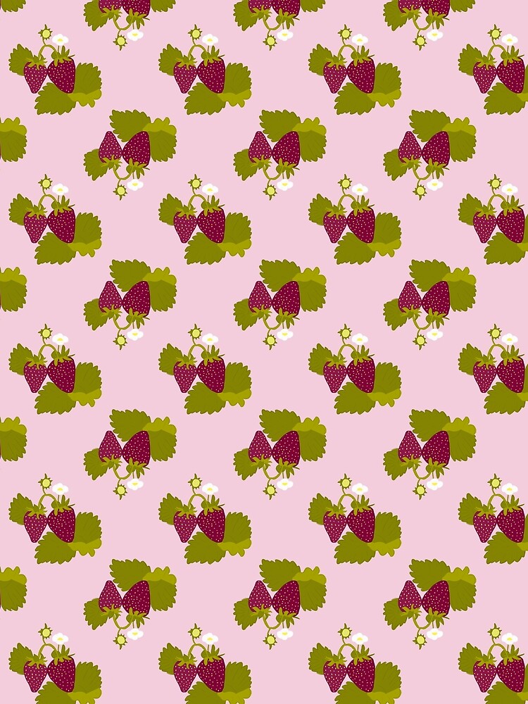 Strawberry Pattern by paigealayna