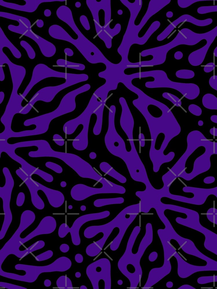 Wizard Purple Pattern by madtoyman