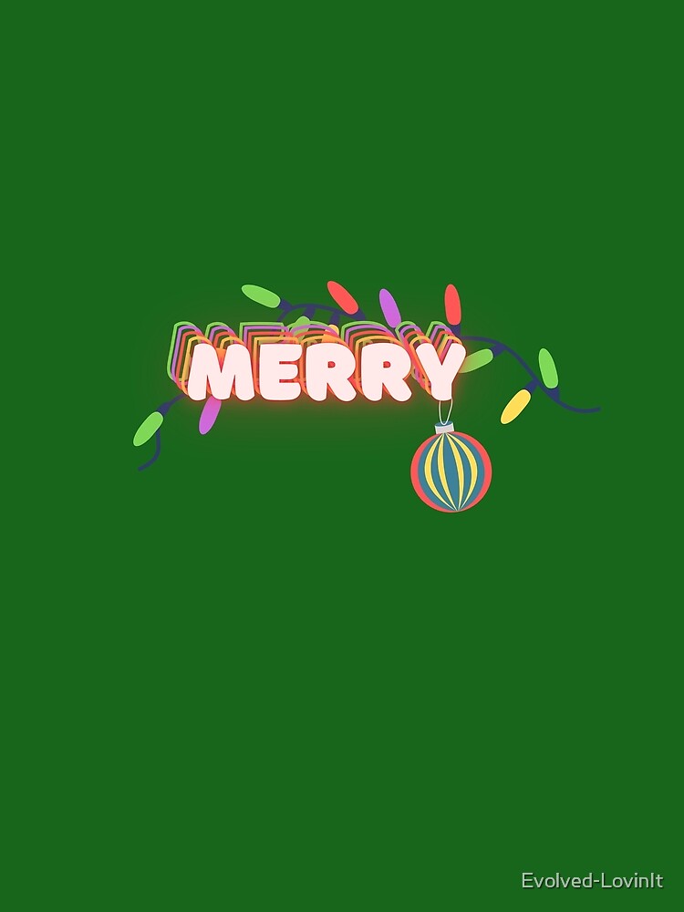 Merry - Neon Lights and Ornaments by Evolved-LovinIt