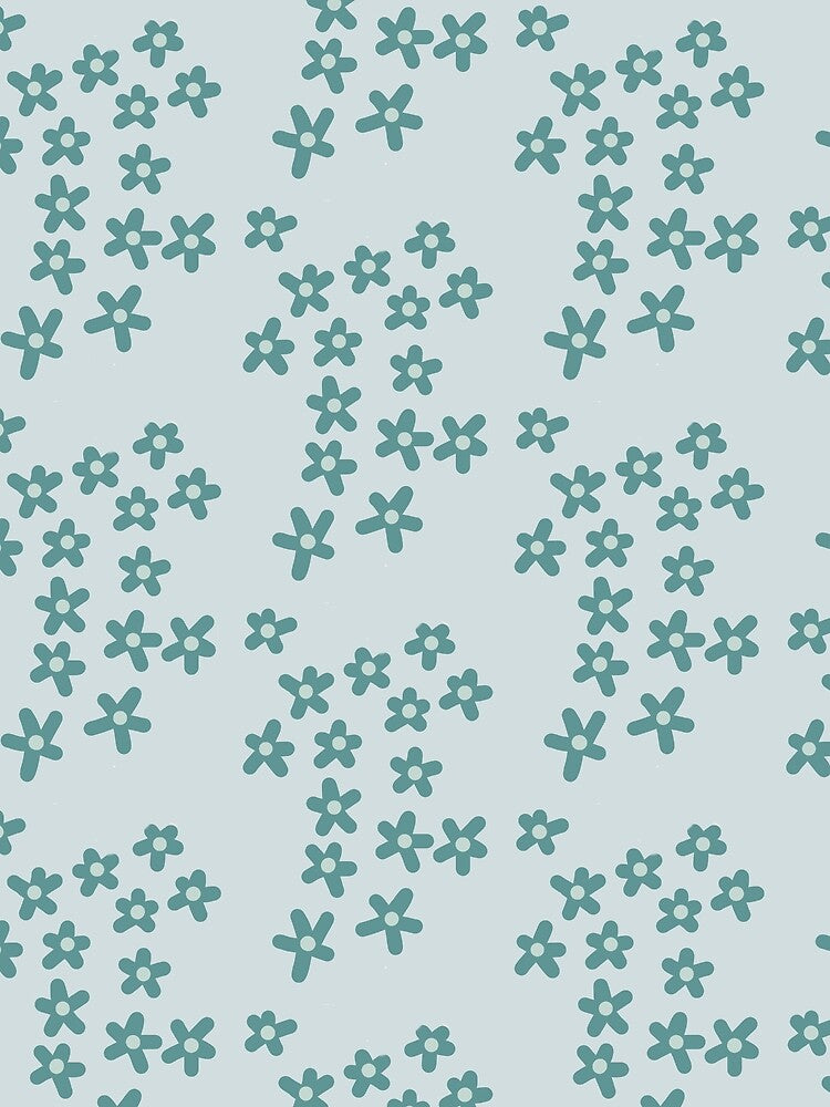 Blue Blossoms by AlyseMolczyk