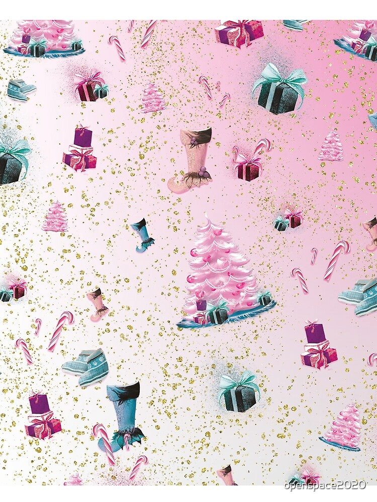 Love pink christmas patterns by Openspace2020