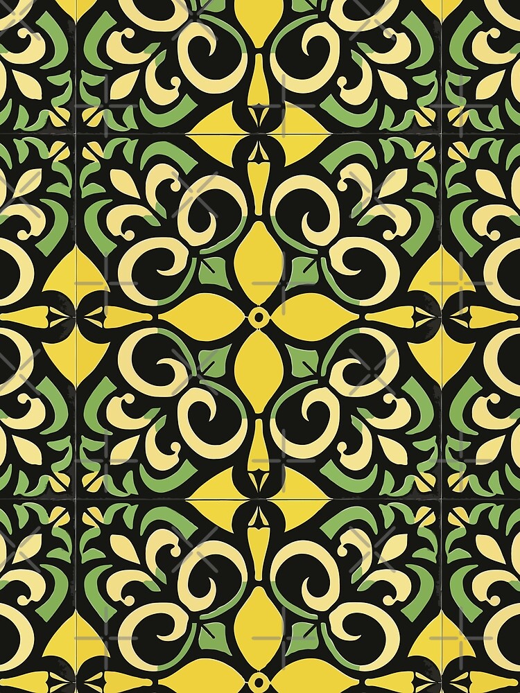 70s Retro Flower Pattern by RockBeeDesigns