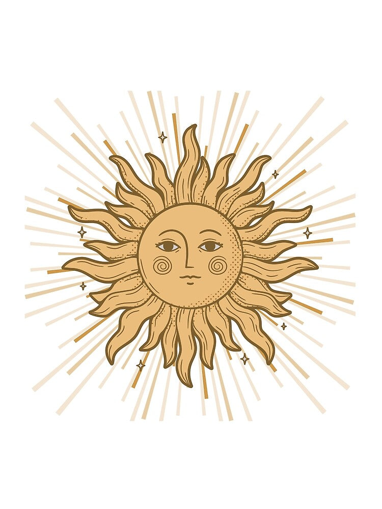 The Sun Vintage and mystic by thelittlelilys